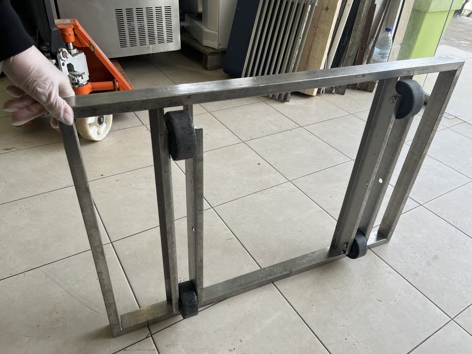 Количка за магазини неръждавейка