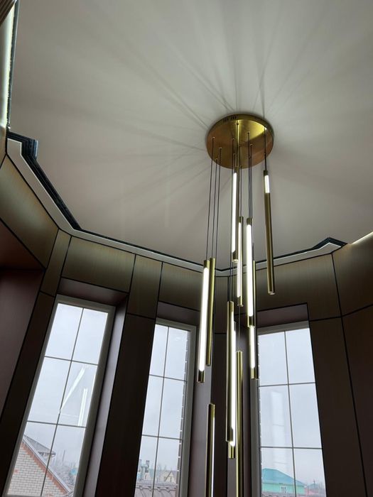 Установка натяжных потолков