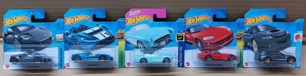 Колички Hot Wheels / Хот Уилс - 60 модела / 002
