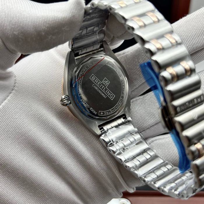 Ceas breitling chronomat blue dial 36,mm