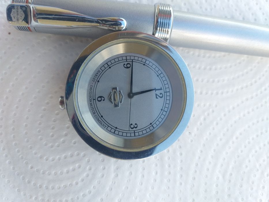 Ceas si pix Harley Davidson