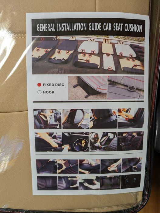 Huse auto crem universale