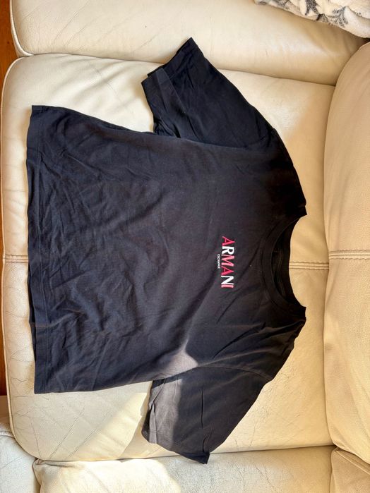 Armani exchange кроп топ