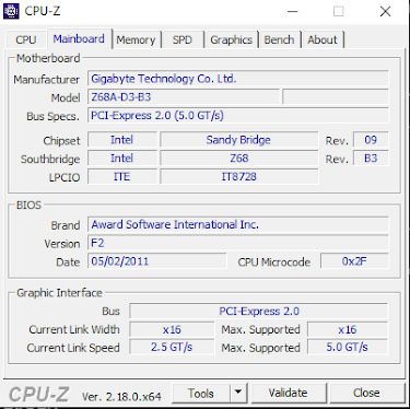 Легендарный ПК i5-2500 / GTX 760 / Z68 Чипсет