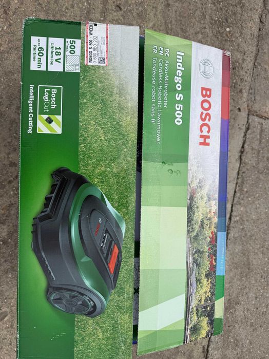 Robot de tuns gazonul Bosh Indego S 500