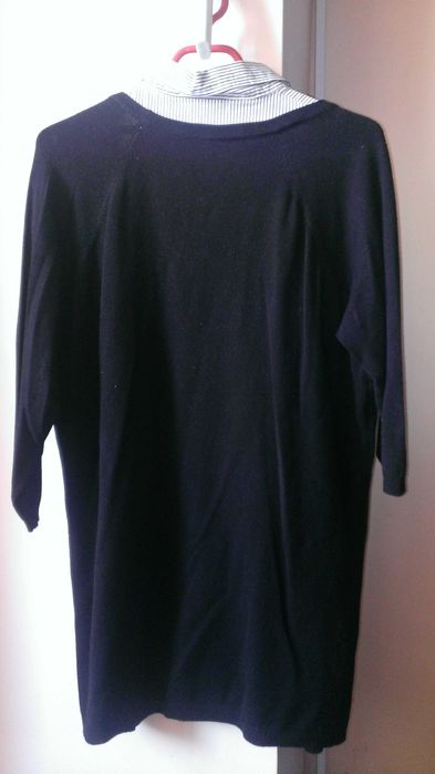 bluza model double look camasa -cardigan