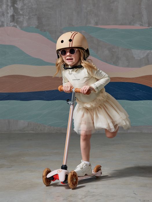 Самокат TORNADO Happy Baby розовый