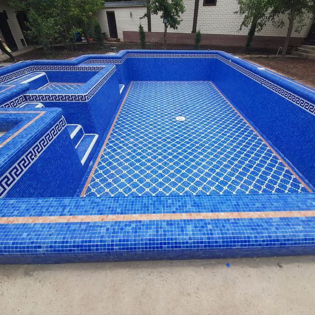 Бассейн под ключ. Basseyn pod klyuch. Майолика. mayolika. Фильтр насос