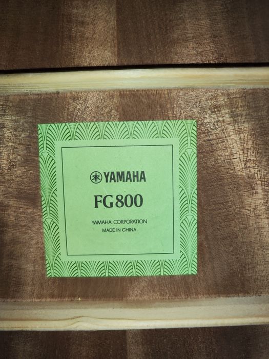 Yamaha FG800 BLack