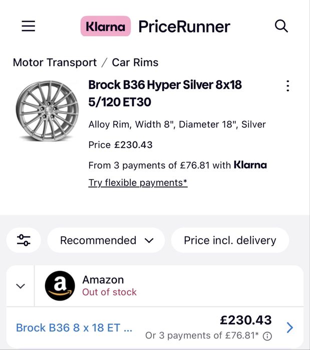 Джанти Brock 5x112 8.0Jx18