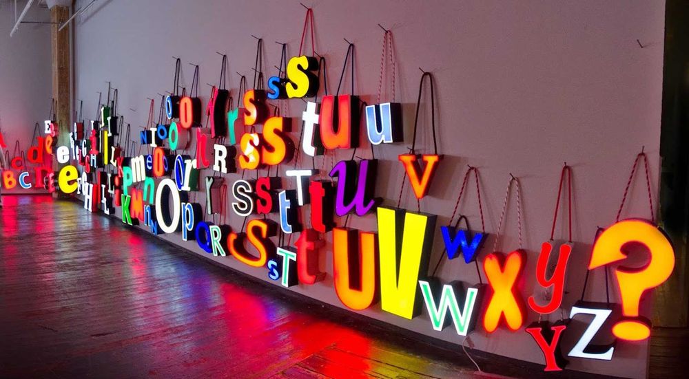 Объемные буквы, Наружная реклама, вывески, narujnaya reklama