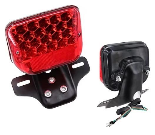 Стоп №4075-2 за Мотор -LED стоп светлина, червена