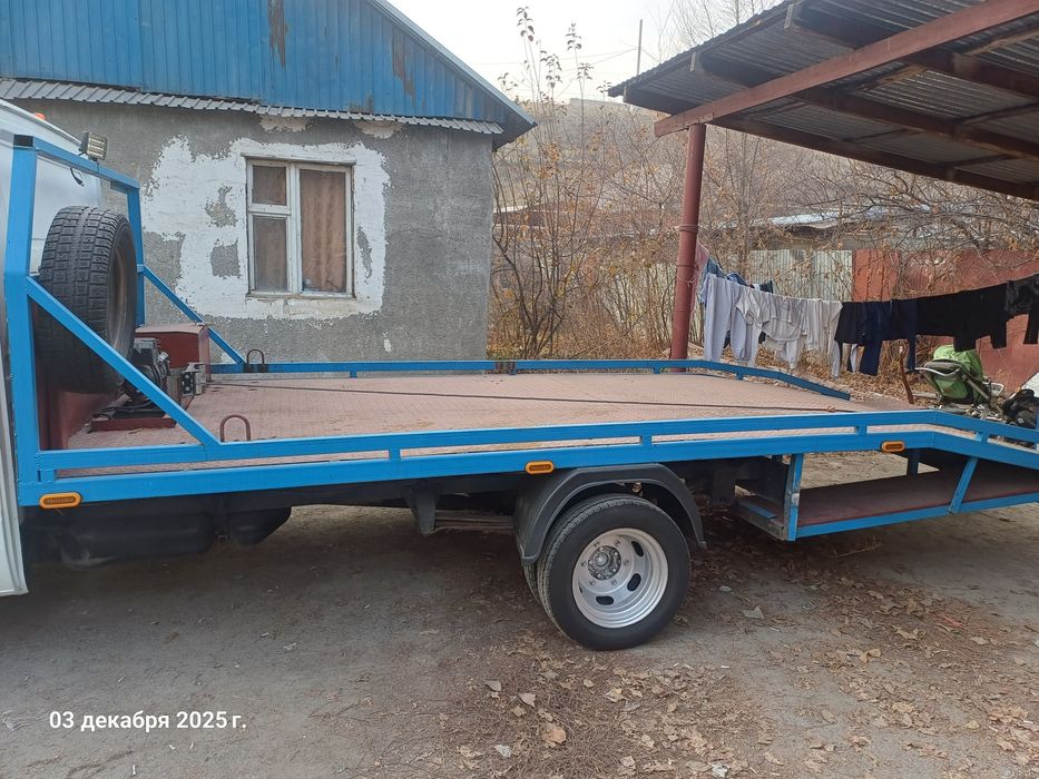 Платформа эвакуатора с лебедкой