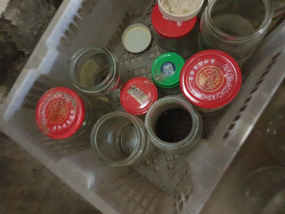 Банки  стеклянные