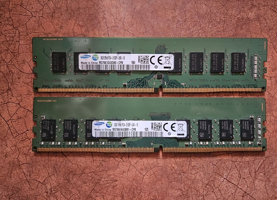Kit memorii 2x 8GB DDR4 2133Mhz Samsung dual channel