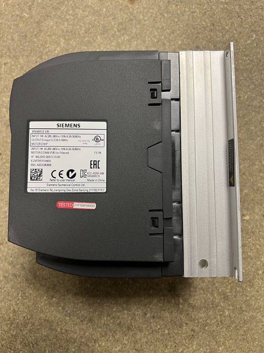 Convertizor de frecventa 220V Siemens 0.37KW