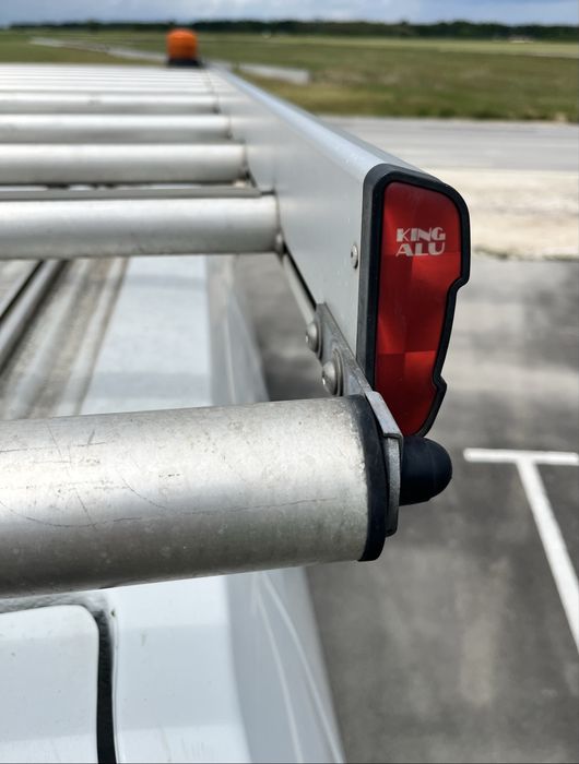 Алуминиев багажник за бус със стълба и ролка