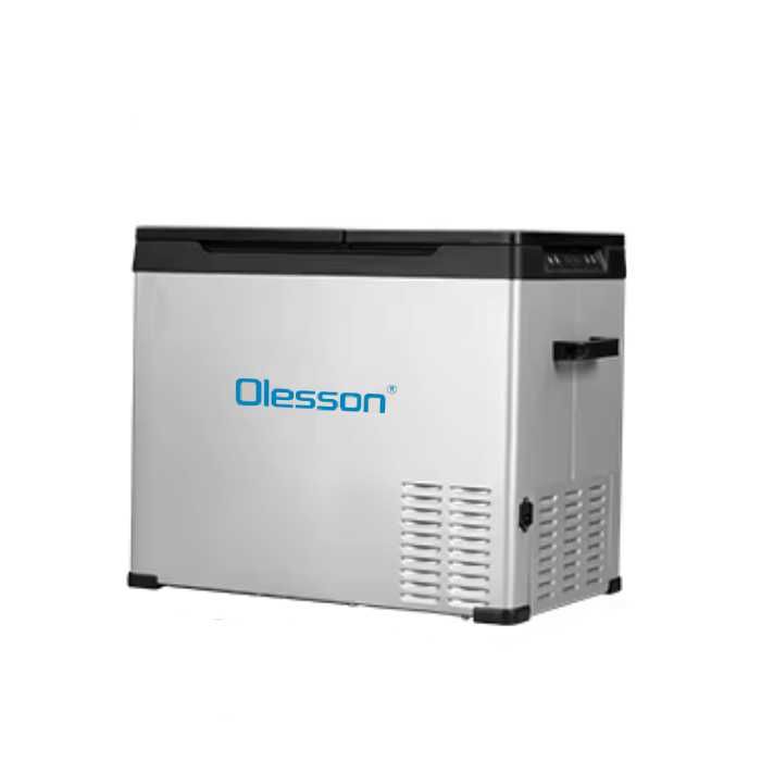 Портативен хладилник с фризер Olesson 38L – 12V / 24V / 220V кола, тир