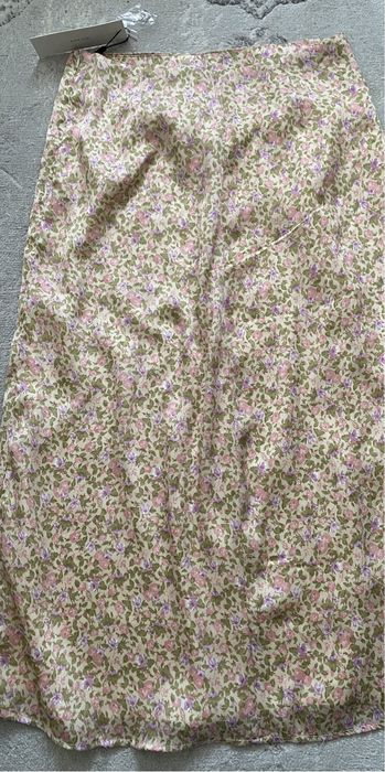 Fusta casual cu imprimeu