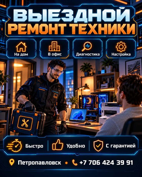 Выездной ремонт техники