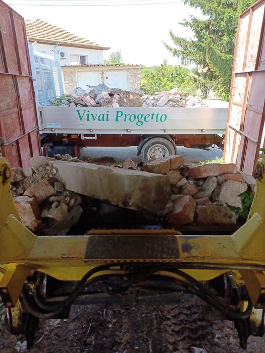 Услуги с бобкат и самосвал