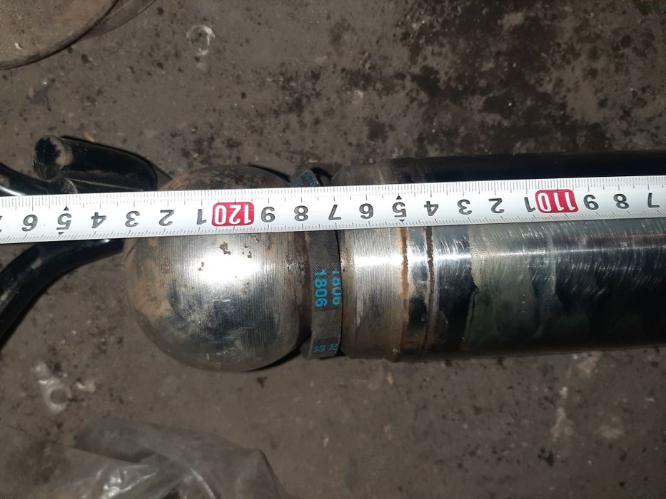 Поршень120мм шток  80мм