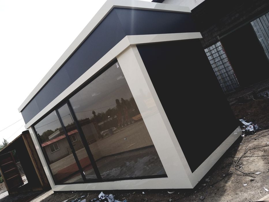 Контейнер под ключ любой формы сендвич панели