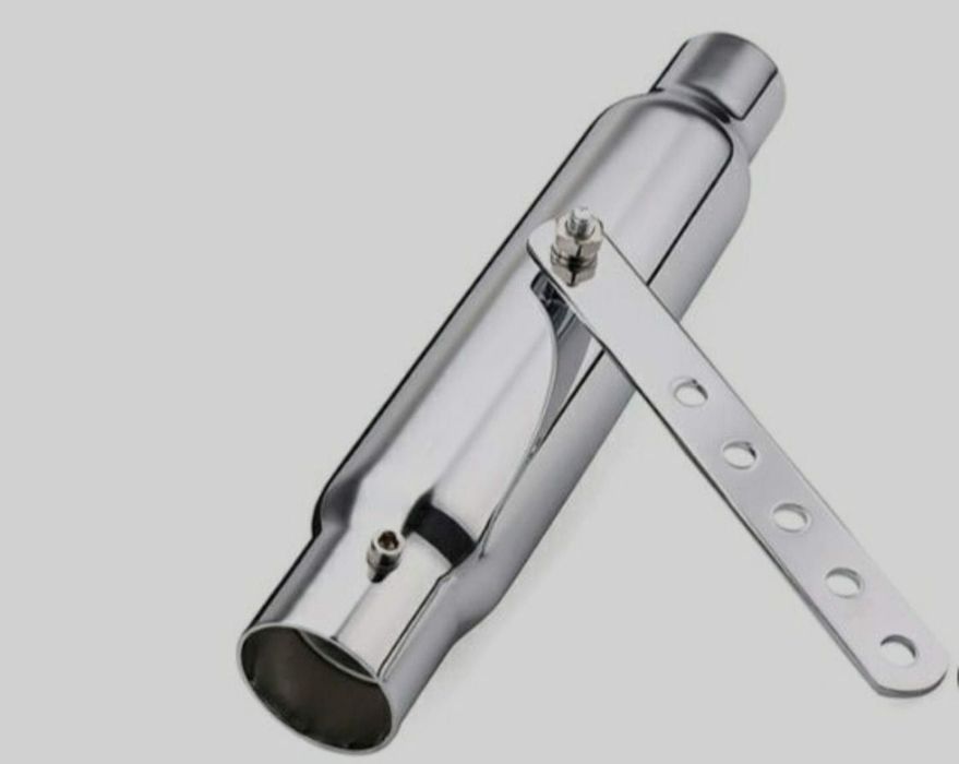 Toba evacuare moto crom inox sport chopper custom bobber cafe racer