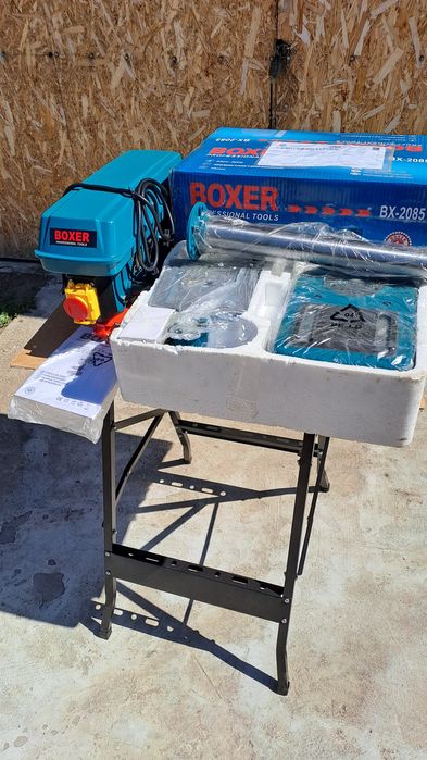 Aparat , mașină de găurit fixă , BOXER PROFESSIONAL  TOOLS , BX-2085 .