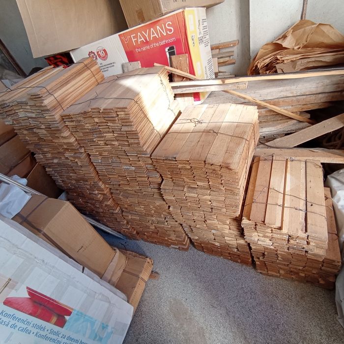 Дървен. паркет  с размери 30/6