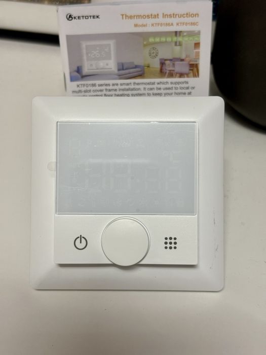 Termostat WiFi KETOTEK Smart programabil centrală/încălzire pardoseală