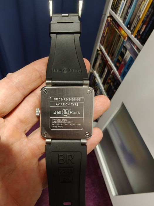 Часовник Bell & Ross BR03-92 Stainless Steel