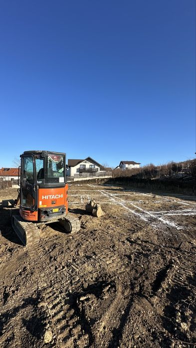 Inchiriez excavator,fundatii,sapaturi,terasamente