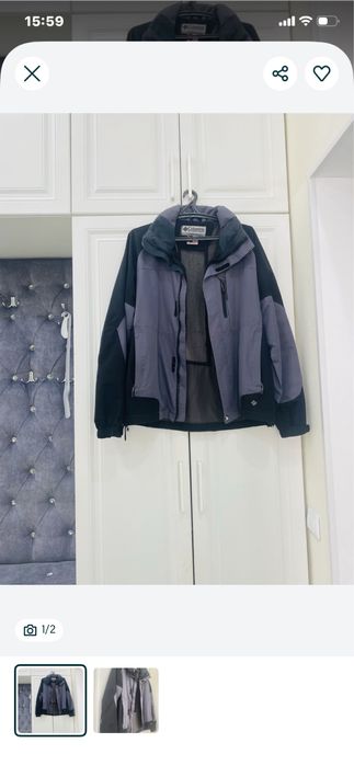 Ветровка и пиджак