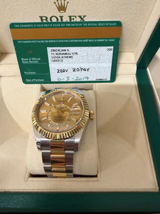 Продам оригинальные часы Rolex Sky-Dweller