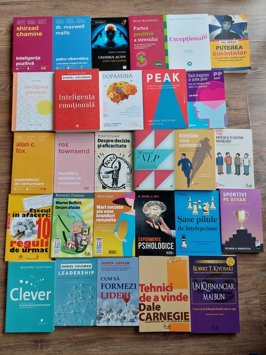 Carti dezvoltare personala, leadership, management