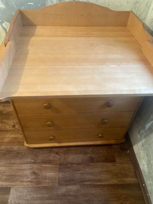 Детский комод деревянный