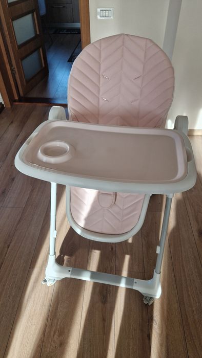 Vand scaun de masa Kinderkraft roz + cadou 2 jucarii Noriel