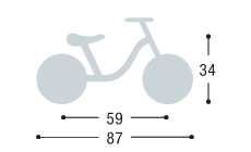 Колело за баланс Puky LR1 от 2.5г до 5г