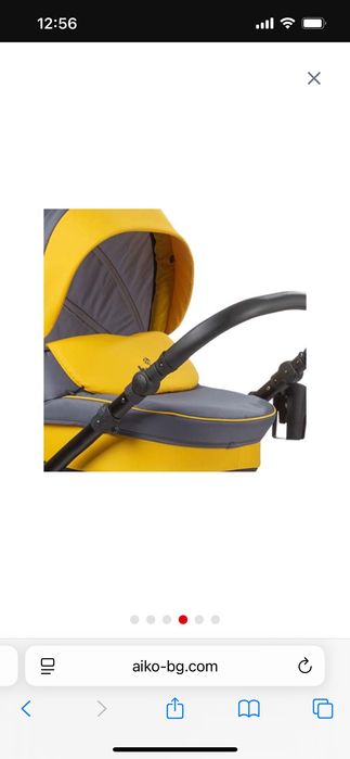 Бебешка количка 3 в 1 Buba Bella