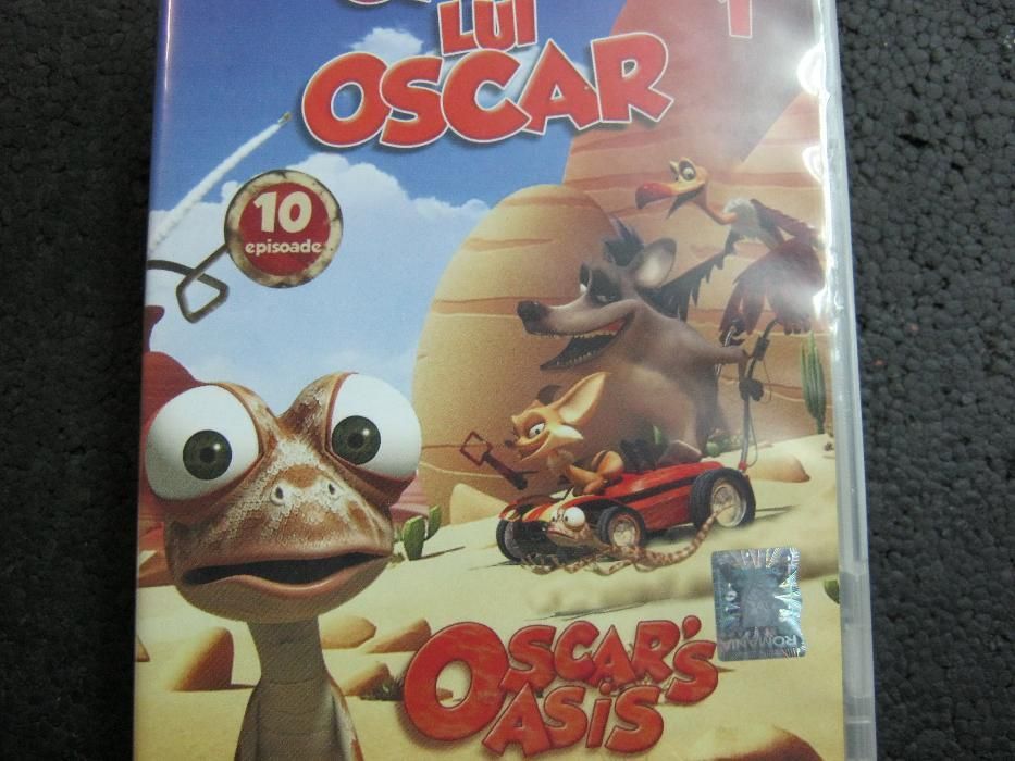 Set de 4 DVD,OAZA lui OSCAR,desene animate. Arad • OLX.ro