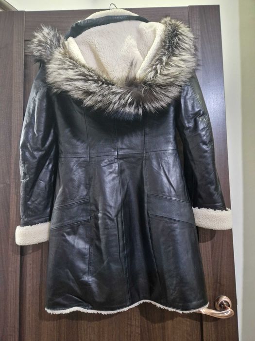 Дубленка натуральная кожа