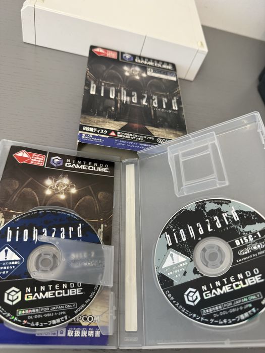 Resident Evil 1 Resident Evil Zero Resident Evil 4 Biohazard Gamecube Japan