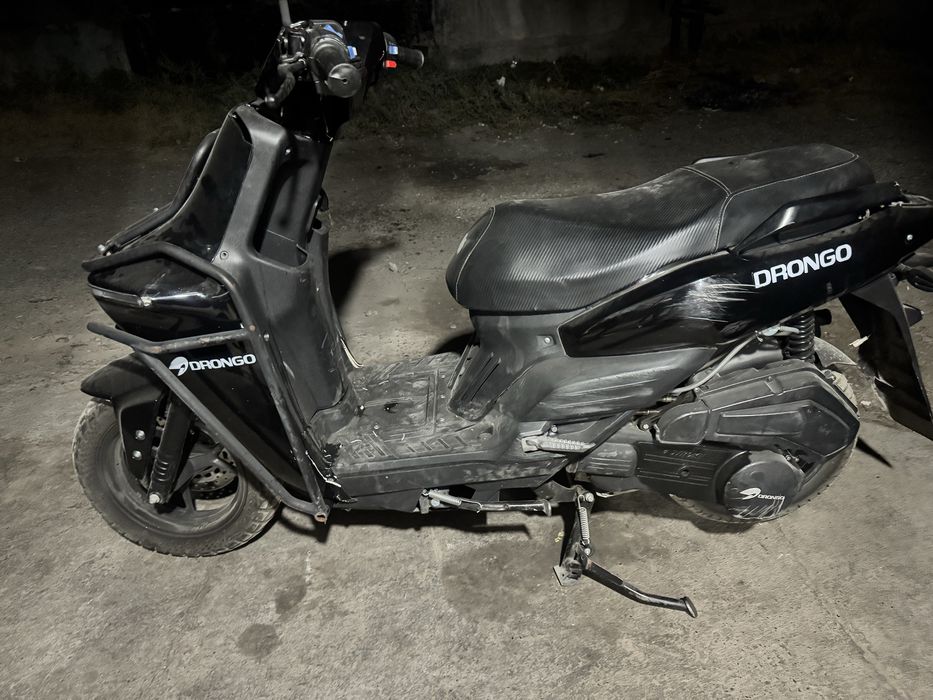 Скутер танк на ходу