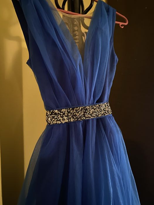 Rochie bal albastra
