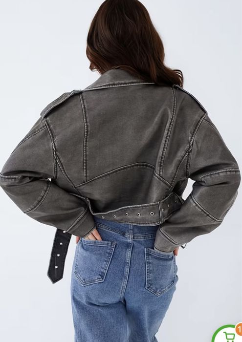 Кожанная куртка M/L  HOUSE