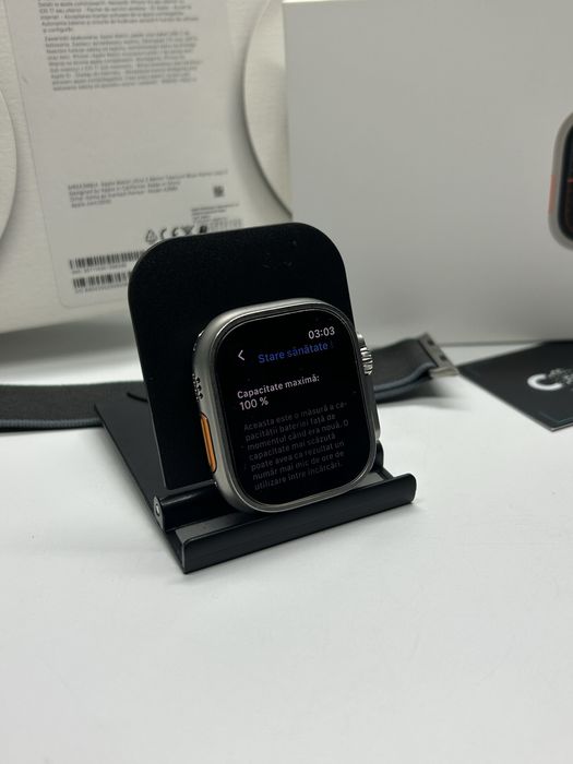 Apple Watch ULTRA 2 - 49mm Titanium - STARE 10/10 + Garantie