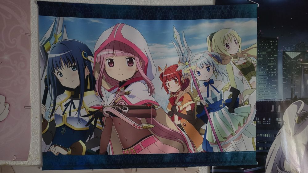 Аниме тапети оригинални Shield Hero, Gushing Over Magical Girls, Magia Record, Konosuba