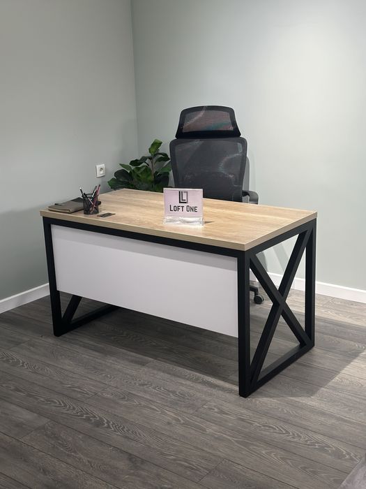 Офисный стол лофт парта рабочий стол директорский стол для руководител