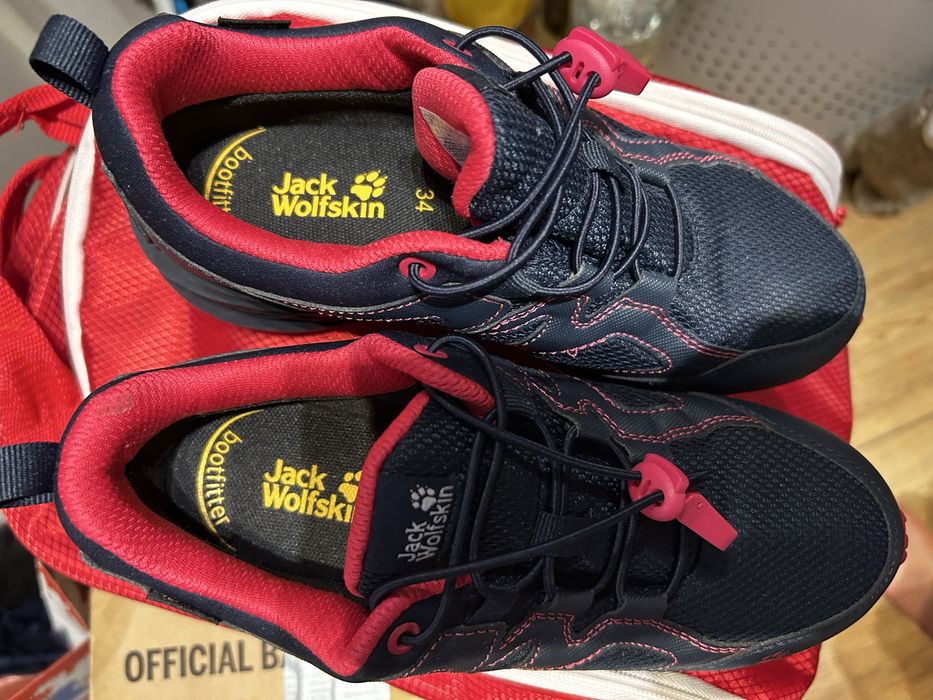 Детски планински водоустойчиви обувки Jack Wolfskin
